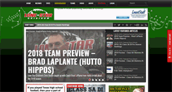 Desktop Screenshot of lonestargridiron.com
